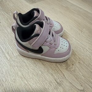 Nike toddler Pink and White Sneakers